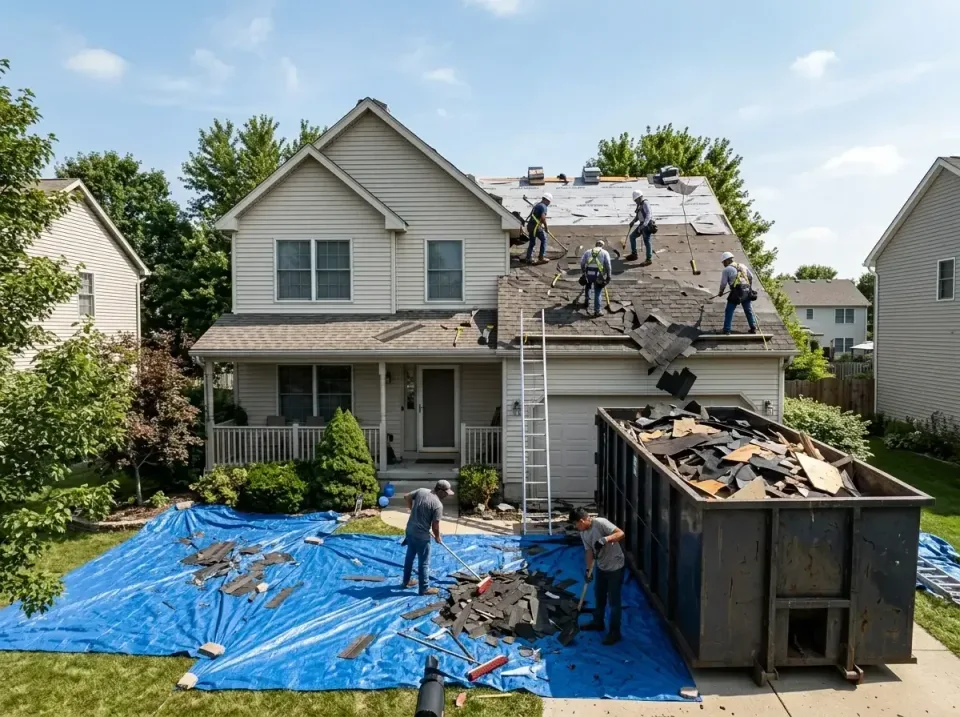 roof-replacement-debris-remova-004 — frequently asked questions, Cheapest Dumpster Rentals in Farm Loop, AK